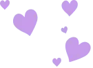 Floating hearts